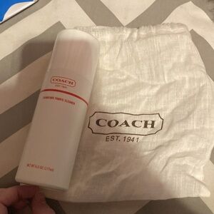 COACH  Cleaner and Signature Fabric Cleaner 6 oz Opened, 95% full